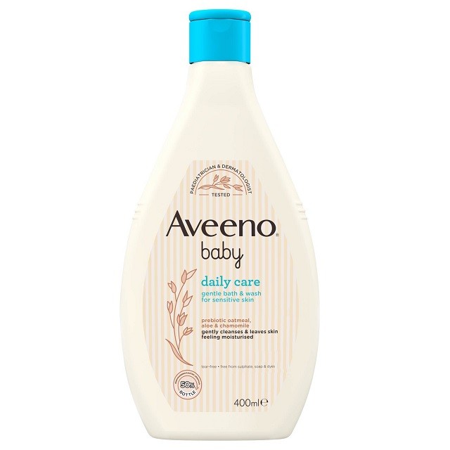 Aveeno Baby Daily Care Gentle Bath & Wash Απαλό Αφρόλουτρο Για Βρέφη, 400ml