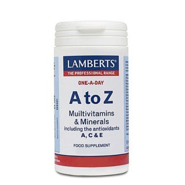 Lamberts A to Z Πολυβιταμίνη & Μέταλλα 30 Ταμπλέτες 8429-30