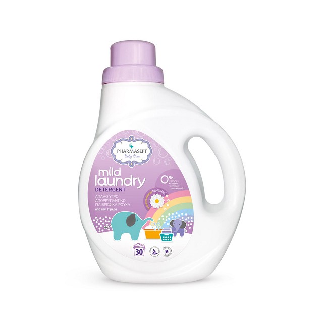 PHARMASEPT Baby Care Mild Laundry Detergent Απαλό Απορρυπαντικό για Βρεφικά Ρούχα 1lt