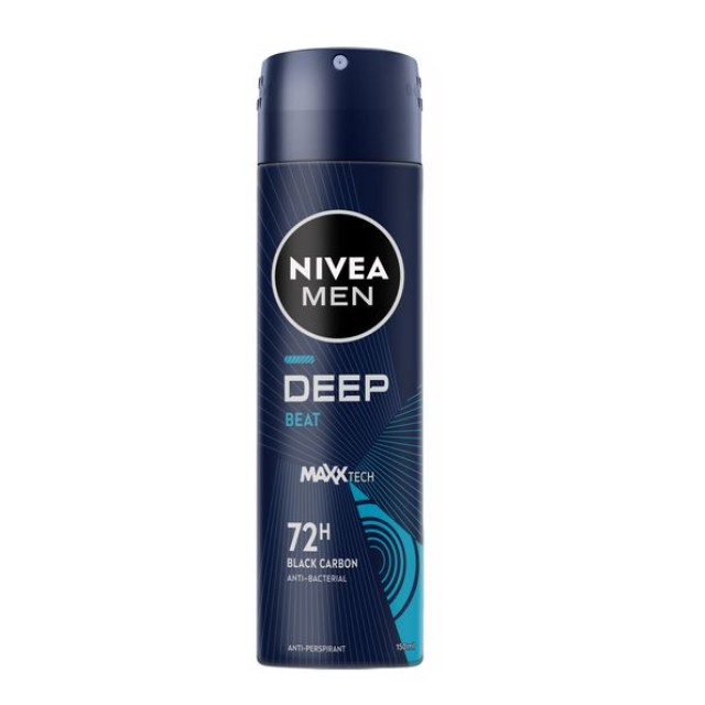 Nivea Men Deo Deep Beat Spray Ανδρικό 150ml