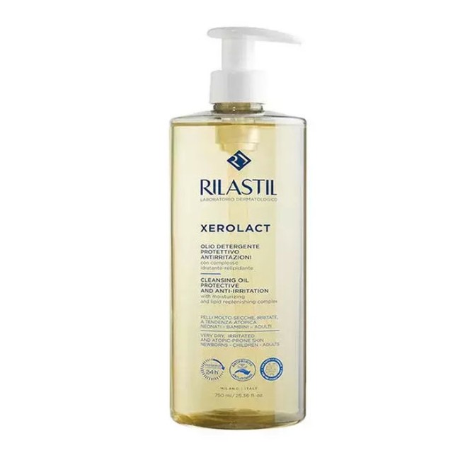 Rilastil Xerolact Cleansing Oil Καθαριστικόγια Επιδερμίδες με Τάση Ατοπίας 1000ml