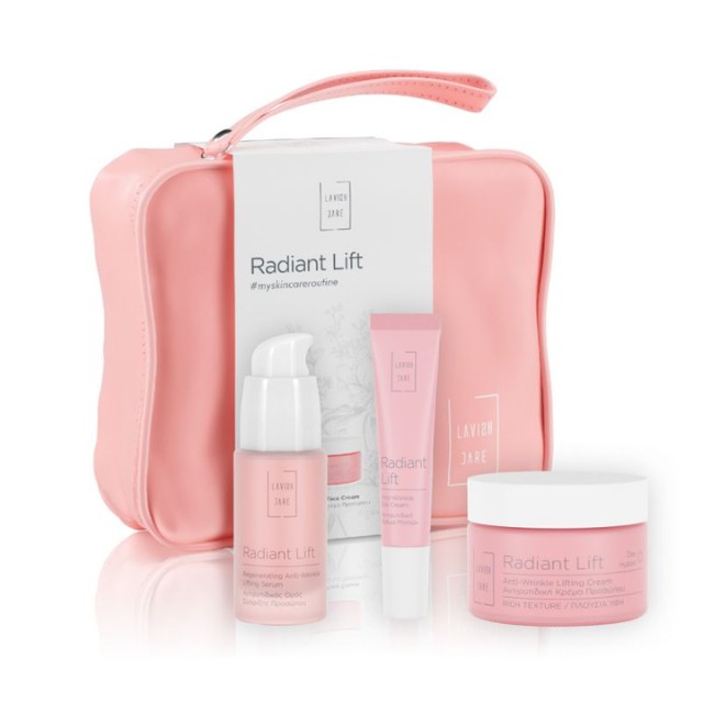 Lavish Care Radiant Lift Πακέτο Anti-Wrinkle Cream Rich 50ml & Eye Cream 15ml & Lifting Serum 30ml