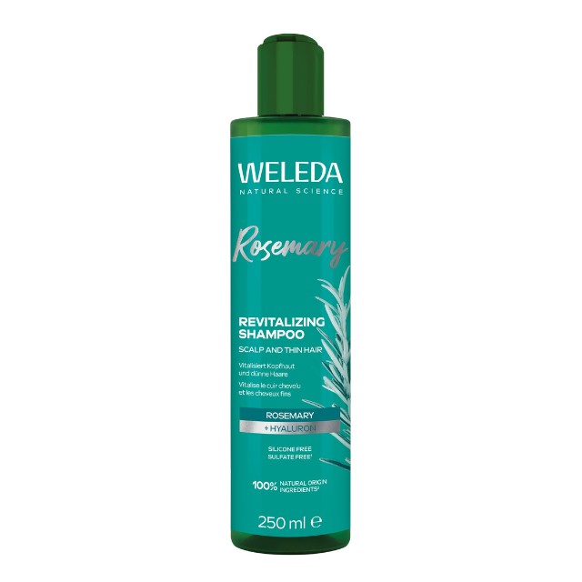 Weleda Rosemary Revitalising Shampoo Τονωτικό Σαμπουάν με Δεντρολίβανο 250ml