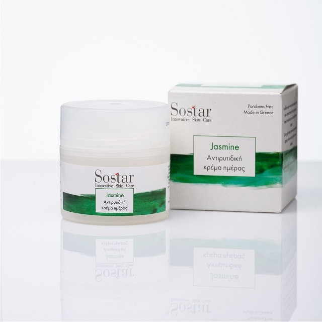 Sostar Focus Jasmine Anti-wrinkle Day Cream Αντιρυτιδική Κρέμα Προσώπου, 50ml