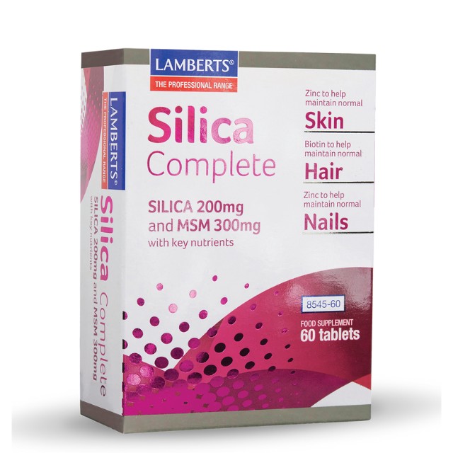Lamberts Silica Complete Φόρμουλα για Δέρμα Μαλλιά & Νύχια 60 Ταμπλέτες 8545-60