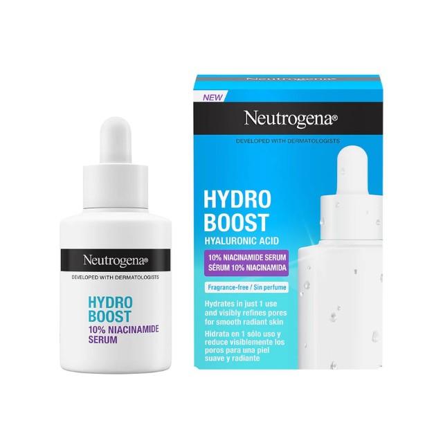 Neutrogena® Hydro Boost Niacinamide Serum Ορός 10% Νιασιναμίδης 30ml