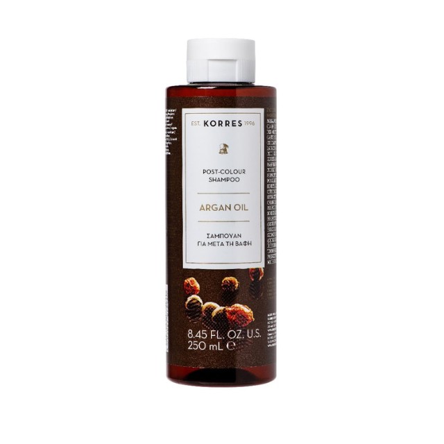 Korres Argan Oil Σαμπουάν για Μετά την Βαφή 250ml