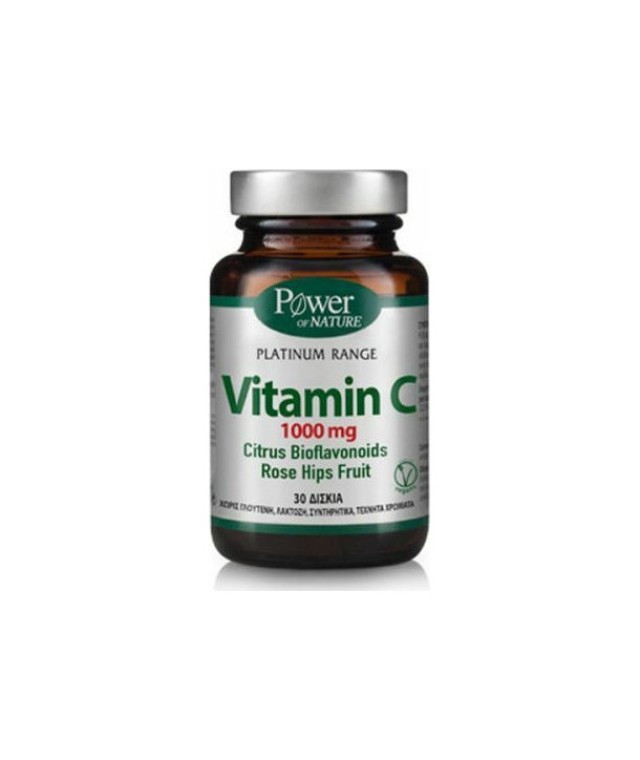 Power Health Classics Platinum Vitamin C 1000mg, Συμπλήρωμα με Βιταμίνη C, 30tabs