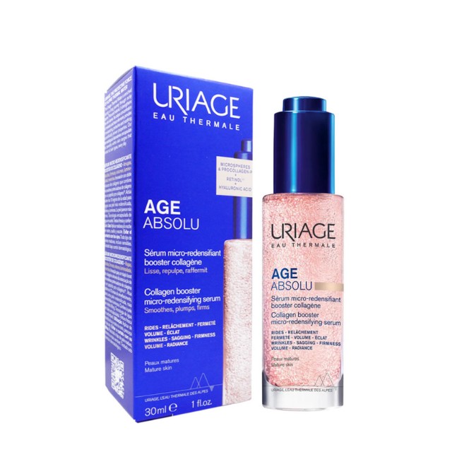 Uriage Age Absolu Collagen Booster Micro-Redensifying Serum Αντιγηραντικός Ορός Προσώπου 30ml