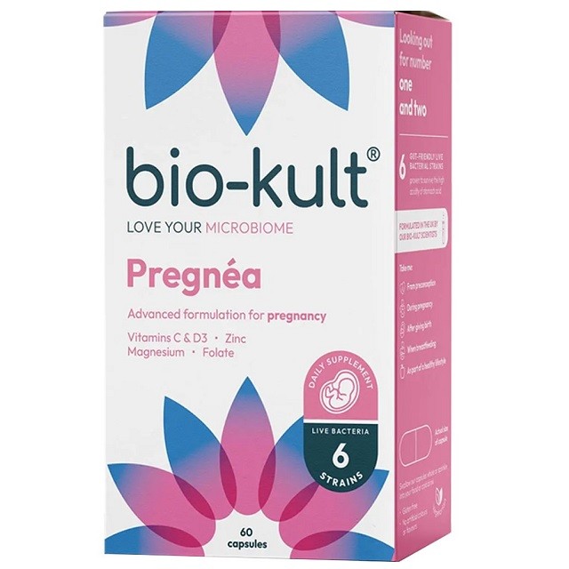 Bio-Kult Pregnea Συμπλήρωμα Διατροφής Προβιοτικών Κατά Την Διάρκεια Της Εγκυμοσύνης, 60 Κάψουλες