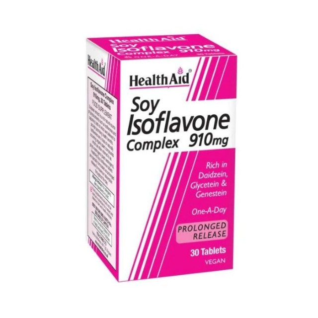 Health Aid Soy Isoflavones Complex 910 mg 30 ταμπλέτες