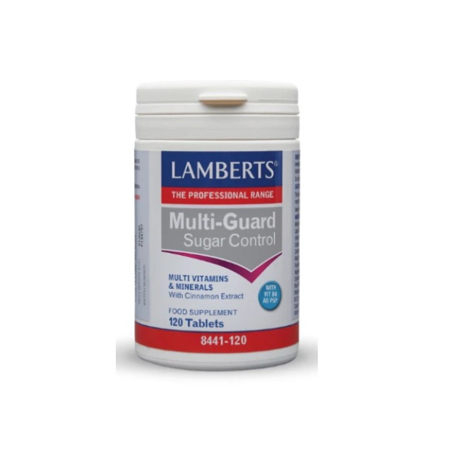 Lamberts Multi-Guard Sugar Control Πολυβιταμίνες 120 Ταμπλέτες (8441-120)
