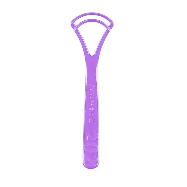 Curaprox Tongue Καθαριστής Γλώσσας CTC 202 Μωβ 1τμχ