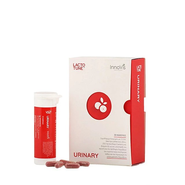 INNOVIS Lactotune Urinary Συμπλήρωμα Διατροφής Για Την Υγεία Του Ουροποιητικού, 30 Κάψουλες
