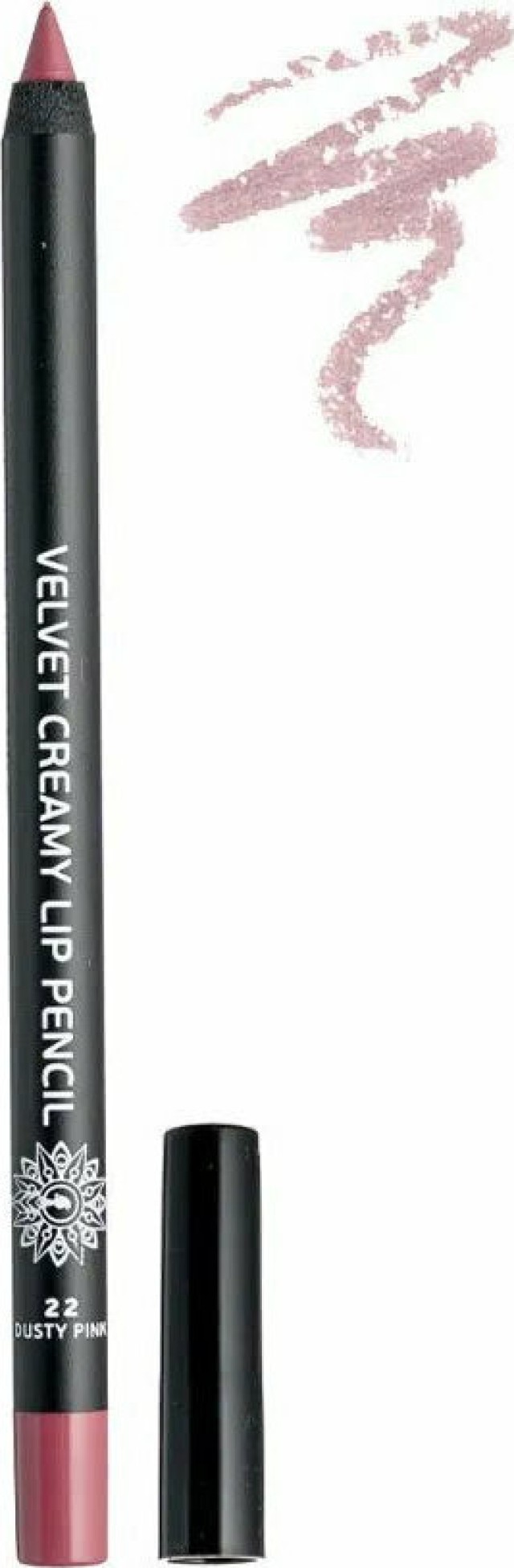 GARDEN Velvet Creamy Lip Pencil Μολύβι Χειλιών Για Τέλειο Περίγραμμα Dusty Pink No22, 1.4g