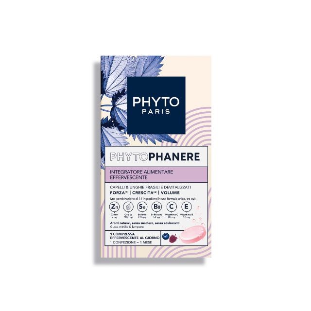 Phyto Phytophanere Συμπλήρωμα Διατροφής για Δυνατά Μαλλιά και Νύχια 2x15 Αναβράζοντα Δισκία