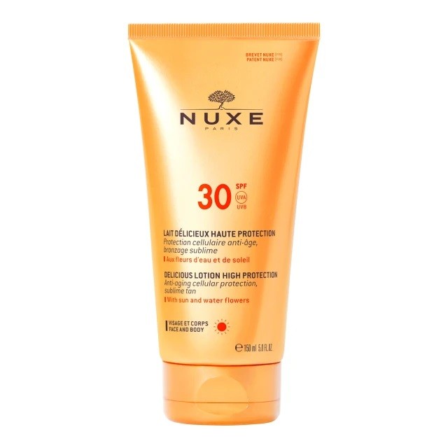 NUXE Sun Milky Lotion Face/Body SPF30, Αντιηλιακό Γαλάκτωμα Προσώπου Και Σώματος, 150ml
