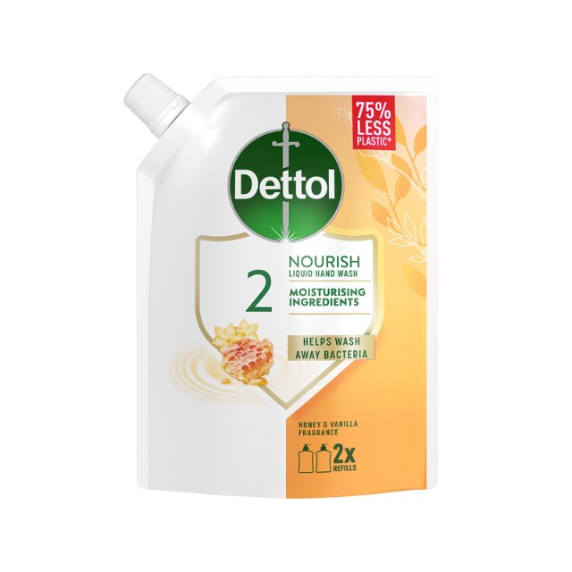 Dettol Κρεμοσάπουνο Honey & Vanilla Fragnance Refill 500ml