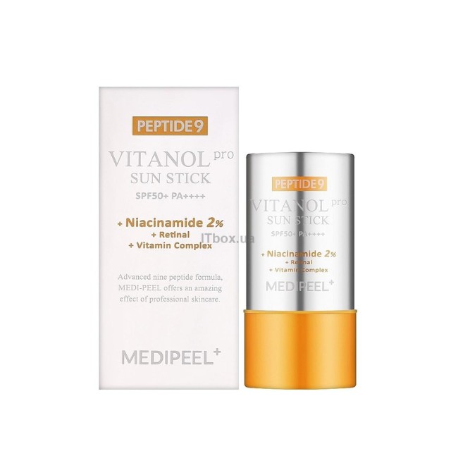 Medipeel+ Peptide 9 Vitanol Pro Sun Stick SPF50+ 23g