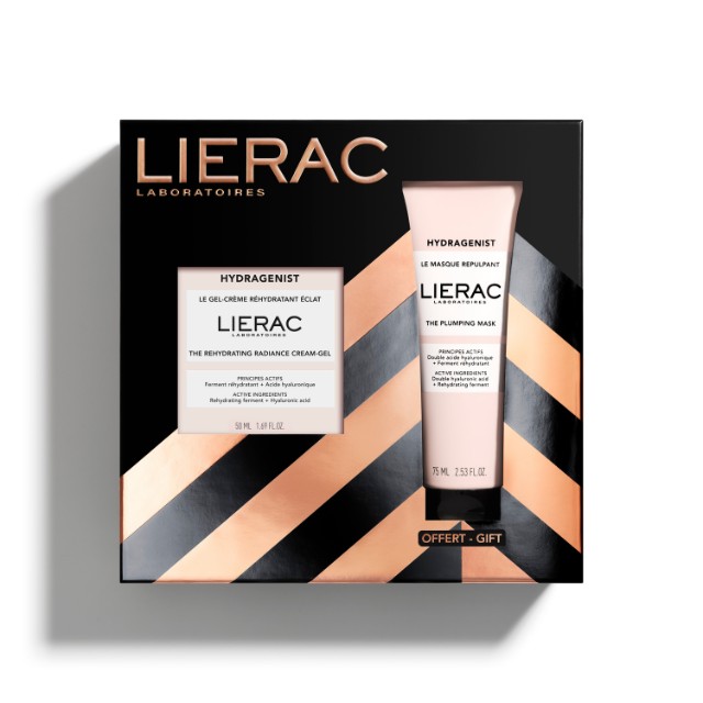 Lierac Hydragenist Πακέτο The Rehydrating Radiance Gel-Cream 50ml & Δώρο The Plumping Mask 75ml