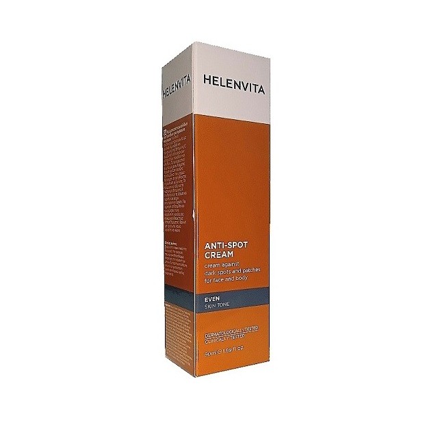 Helenvita Anti-Spot Cream Κρέμα Κατά Των Κηλίδων & Των Πανάδων Για Πρόσωπο & Σώμα, 50ml
