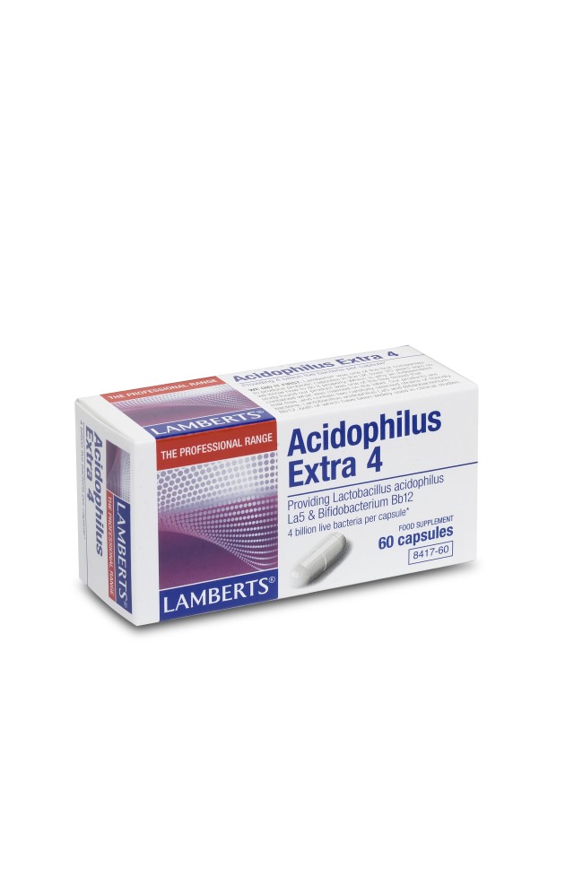 LAMBERTS Acidophilus Extra 4 Προβιοτικό Σκεύασμα 60 Capsules
