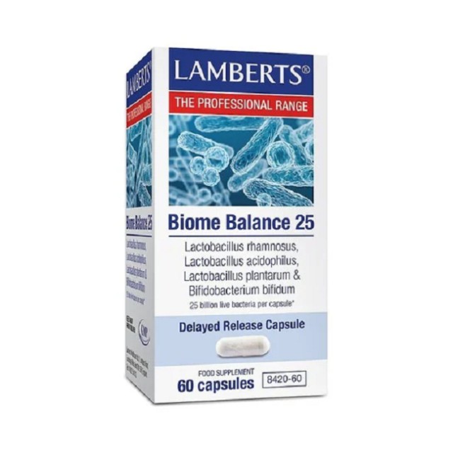 LAMBERTS Biome Balance 25, 60 caps 8420-60