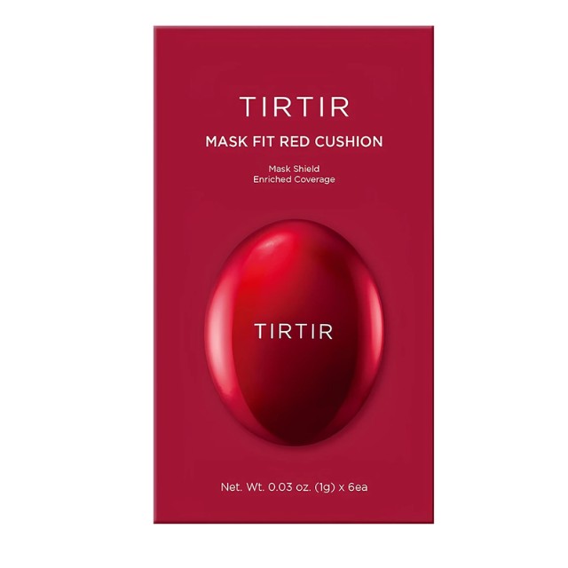 Tirtir Πακέτο Mask Fit Red Cushion 6 Shade Trial 6x1gr (10C/13C/13N/15C/17C/17N)