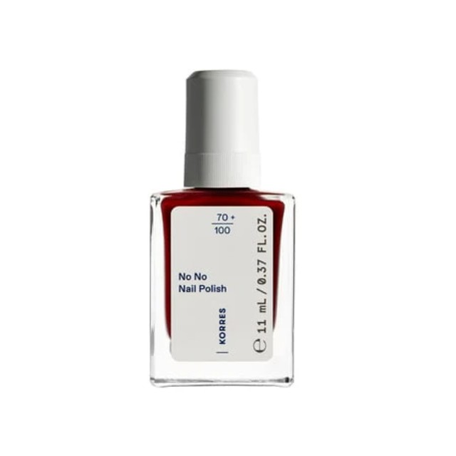 Korres No No Nail Polish 57 Wine Red 11ml