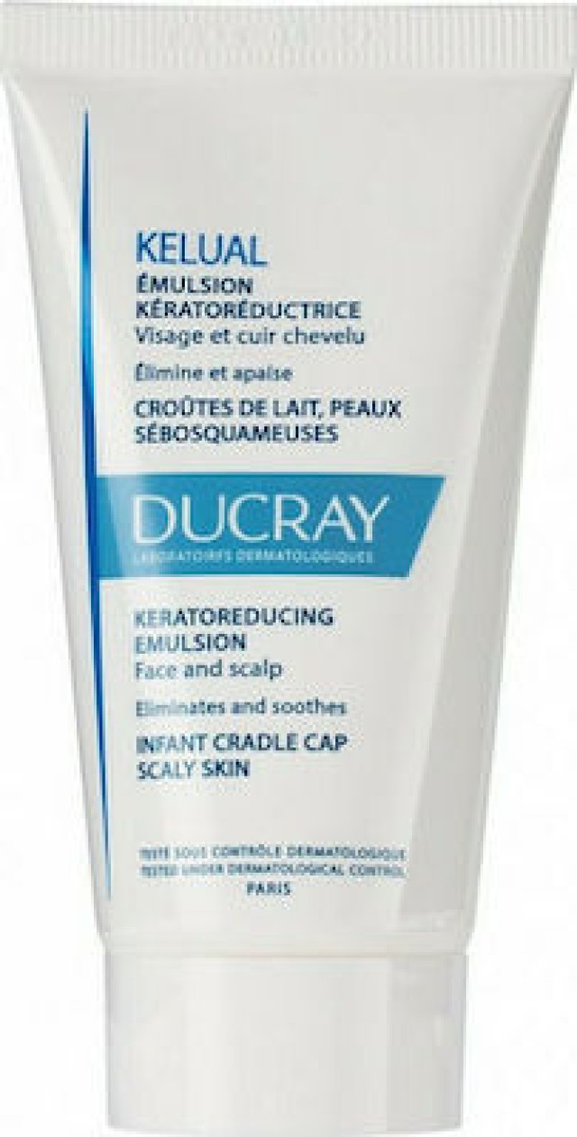 DUCRAY Kelual Keratoreducing Emulsion Κερατινορρυθμιστικό Emulsion Για Βρέφη,  για Πρόσωπο & Κεφάλι, 50ml