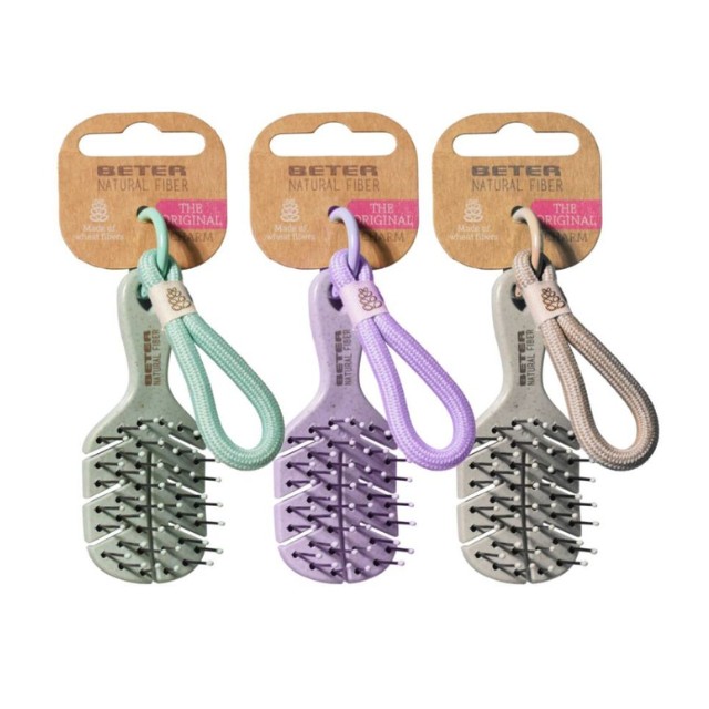 Beter Natural Fiber Charm Μίνι Βούρτσα Μαλλιών 03401 1τεμ (Τυχαία Επιλογή)
