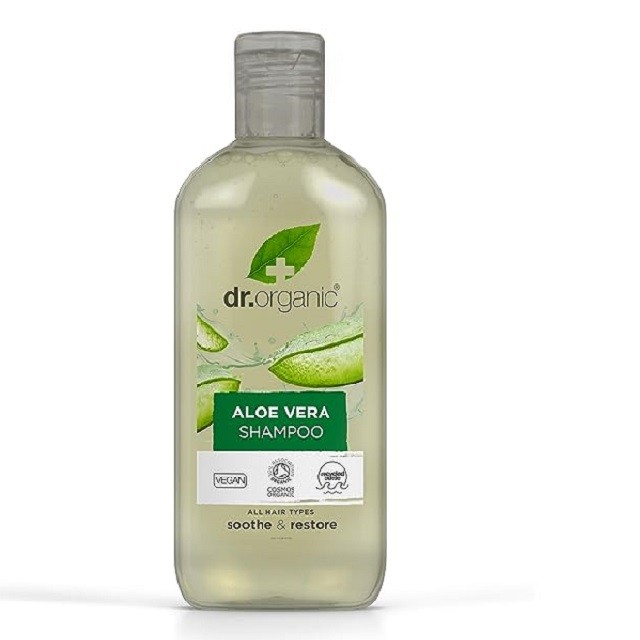 Dr.Organic Aloe Vera Shampoo Ενυδατικό Σαμπουάν Με Βιολογική Αλόη Βέρα, 265ml