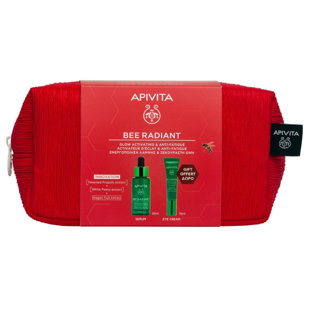 Apivita Πακέτο Bee Radiant Serum 30ml & Δώρο Eye Cream 15ml