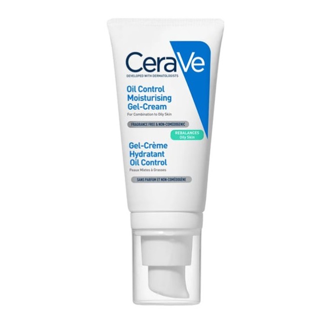 CeraVe Oil Control Moisturising Gel-Cream Για Λιπαρή Επιδερμίδα, 52ml