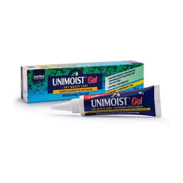 Intermed Unimoist Gel για την καταπολέμιση της ξηροστομίας 30gr