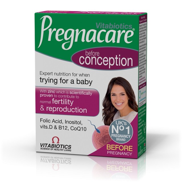 VITABIOTICS Pregnacare Before Conception, Συμπλήρωμα Πριν την Εγκυμοσύνη, 30Tabs.