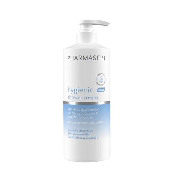 Pharmasept Hygienic Shower Cream Κρεμώδες Αφρόλουτρο Για Ενυδάτωση, 500ml
