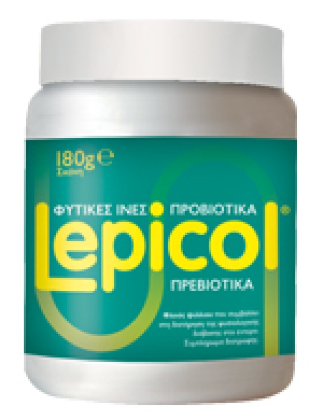 Lepicol Φυτικές Ίνες & Προβιοτικά - Πρεβιοτικά Για την Καλή Λειτουργία του Εντέρου, 180gr