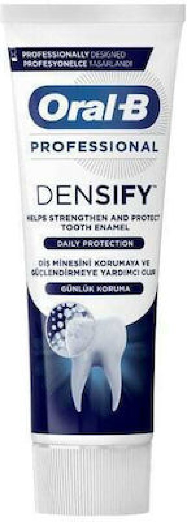 ORAL-B Densify Daily Protection Οδοντόκρεμα Καθημερινής Χρήσης Για Ενδυνάμωση Του Σμάλτου Με Γεύση Μέντα, 65ml