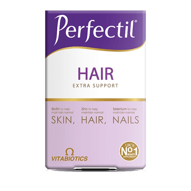 Vitabiotics Perfectil Hair Συμπλήρωμα Διατροφής Για Την Υγεία Των Μαλλιών, 60 Κάψουλες