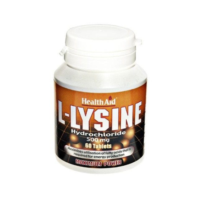 Health Aid L-Lysine 500mg 60tabs