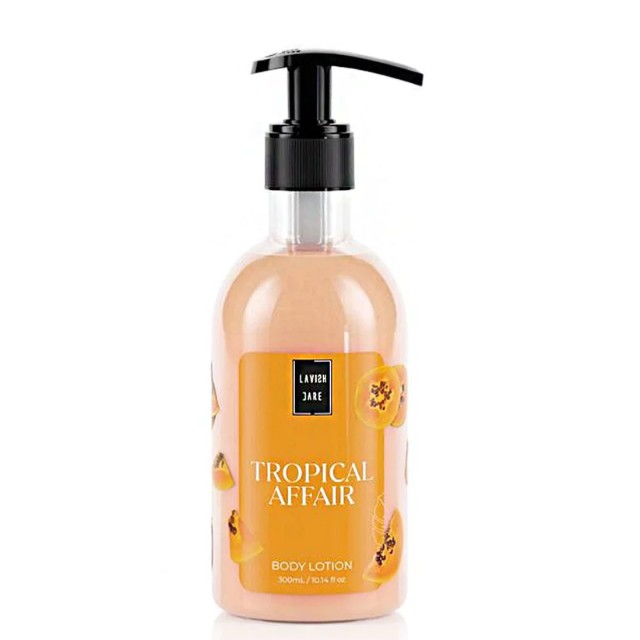 Lavish Care Body Lotion Tropical Affair Ενυδατική Κρέμα Σώματος Με Άρωμα Παπάγιας, 300ml