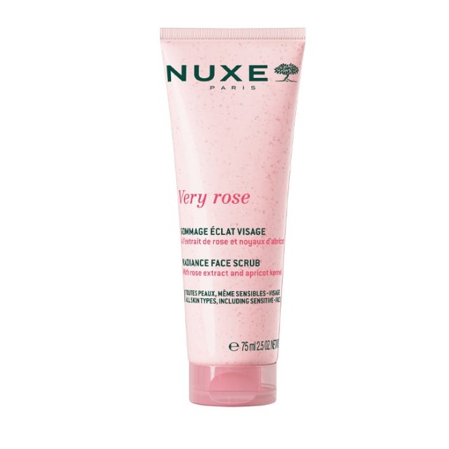 Nuxe Very Rose Radiance Face Scrub Απολεπιστικό Προσώπου 75ml