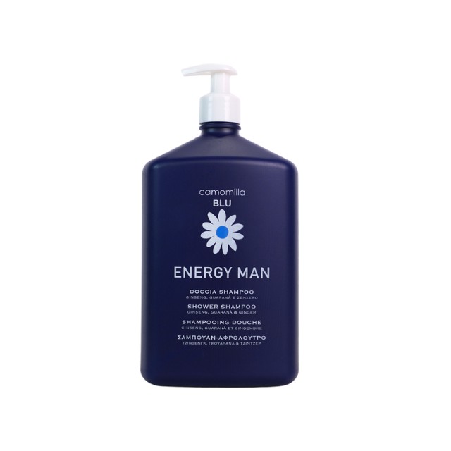 Camomilla Blu Energy Man 2in1 Shower & Shampoo Kαθαριστικό για Μαλλιά & Σώμα 1000ml