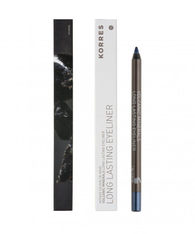 KORRES Volcanic Minerals Long Lasting Eyeliner No. 08 Blue / Μπλε, 1.2 gr