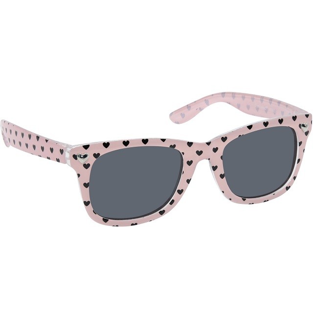 EyeLead Polarized Kidss Sunglasses 2-5 Years Παιδικά Γυαλιά Ηλίου Ροζ Με Καρδιές (Κ1083), 1 Τεμάχιο