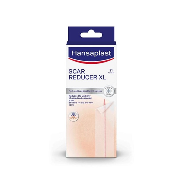 Hansaplast Scar Reducer XL Επιθέματα Ανάπλασης Ουλών 21patches