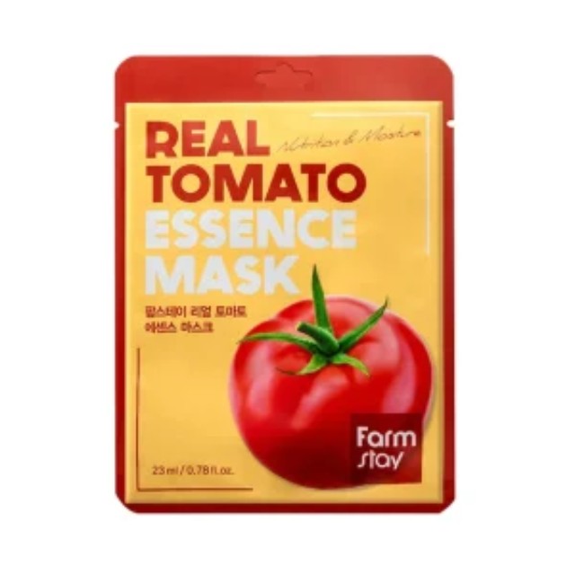 Farm Stay Real Tomato Essence Mask Ενυδατική Μάσκα Ομορφιάς 23ml