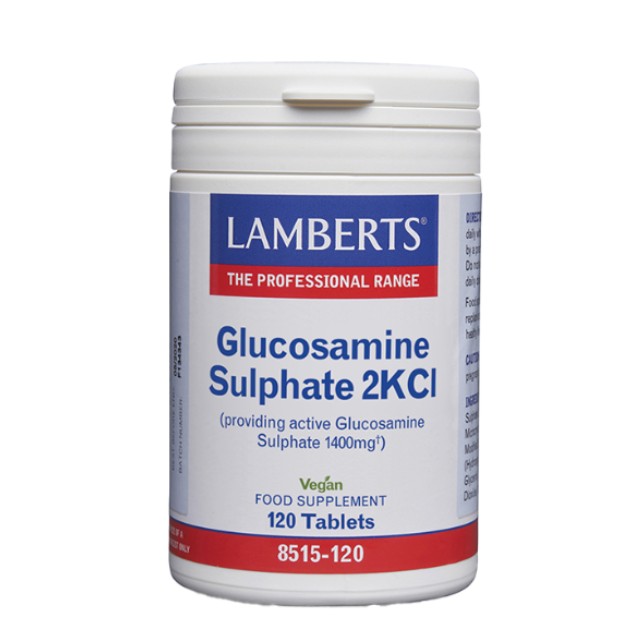 Lamberts Glucosamine Sulphate 2KCL 1400mg 120 Ταμπλέτες (8515-120)