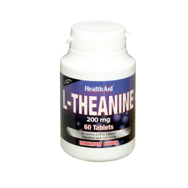 Health Aid L-Theanine 200mg 60 ταμπλέτες